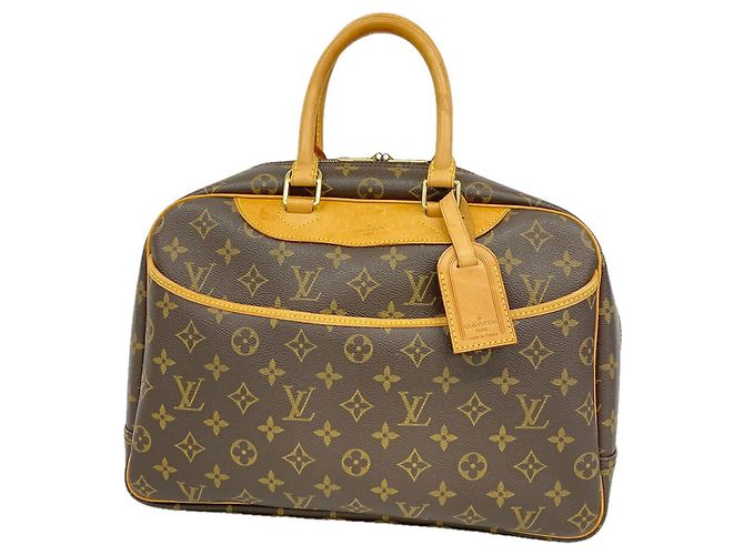Bolsa Louis Vuitton Monogram Deauville Marrom