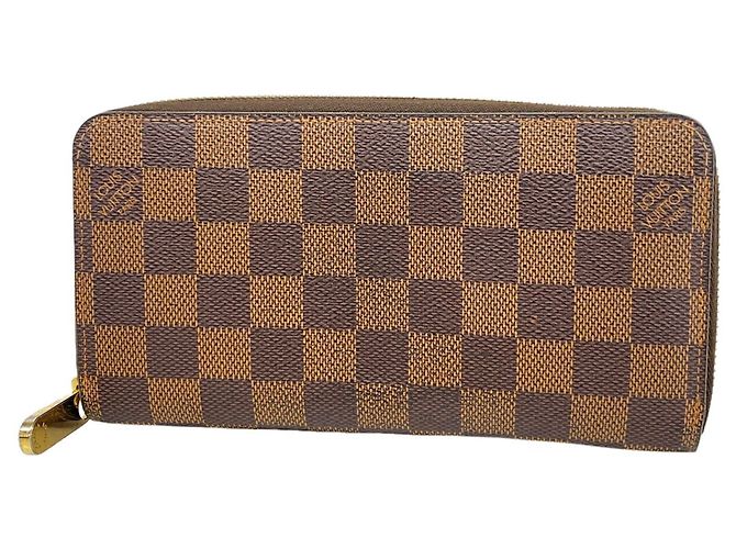 Louis Vuitton Damier Zippy Wallet N60015 Ebene Damier ebene