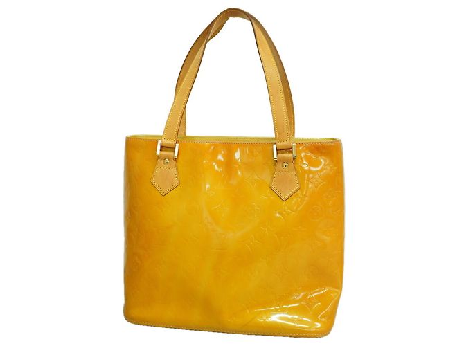 Borsa Tote Louis Vuitton Vernis Houston Beige