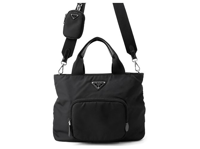 Bolso Prada Re-Nylon Triangle Negro