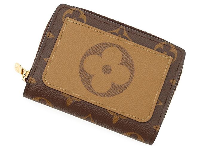 Louis Vuitton Bi-fold Wallet Monogram Reverse Black