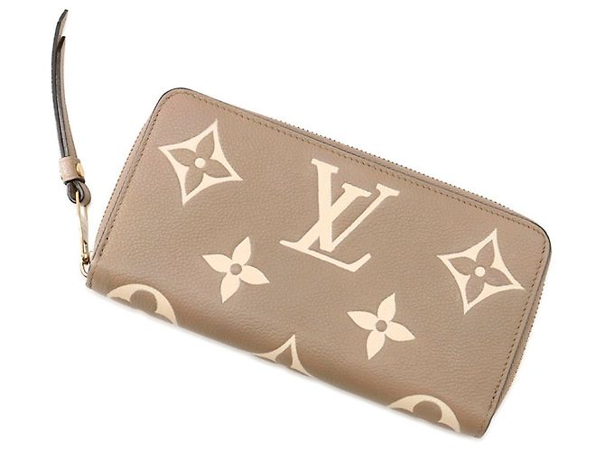 Cartera Zippy Monogram Empreinte Louis Vuitton Multicolor Gris