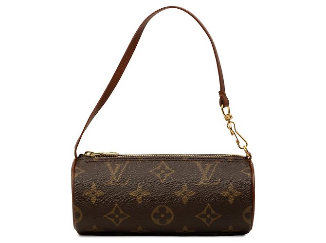 Louis Vuitton Brown Monogram Papillon Pochette Marrom