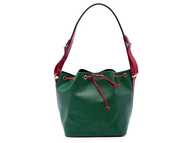 Louis Vuitton Green Epi Petit Bicolor Noe Vert
