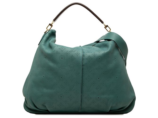 Louis Vuitton Blue Monogram Mahina Selene MM