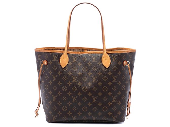 Louis Vuitton Brown Monogram Neverfull MM Marrom
