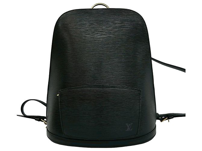 Louis Vuitton Black Epi Gobelins