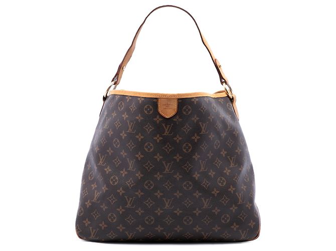 Louis Vuitton Brown Monogram Delightful MM Marron