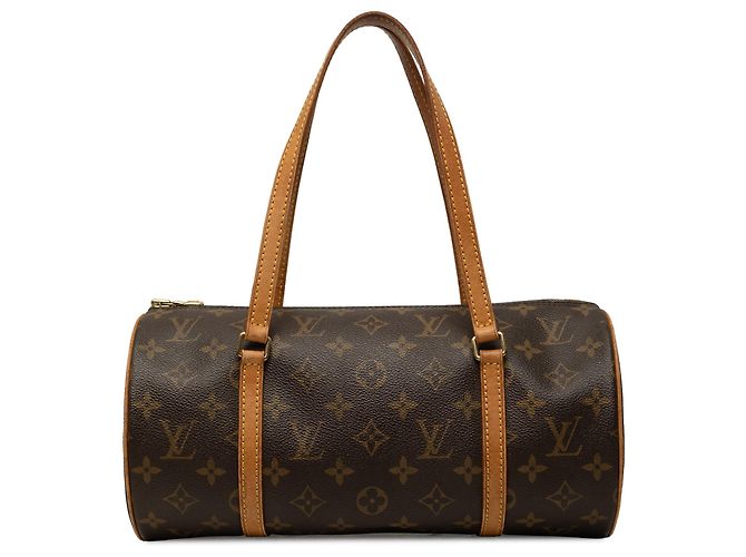 Louis Vuitton Brown Monogram Papillon 30 Marrom