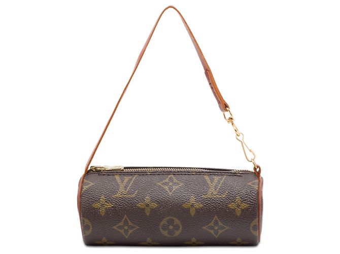 Louis Vuitton Brown Monogram Papillon Pochette Marrom