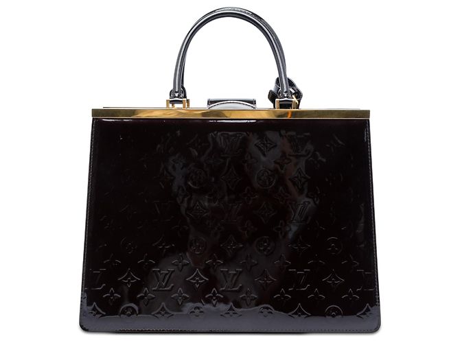Louis Vuitton Purple Monogram Vernis Deesse GM Violet