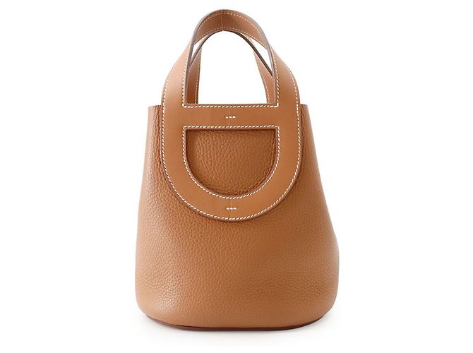 Hermès Saco Tote Hermes Kara In the Loop Dourado