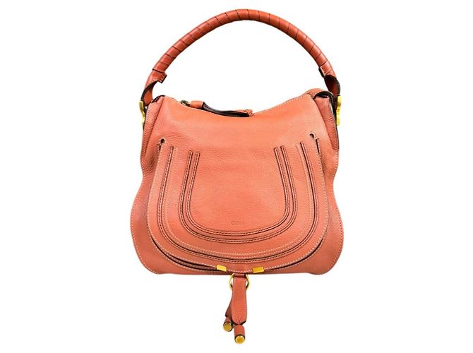 Bolsa de Ombro Chloé Marcie Laranja
