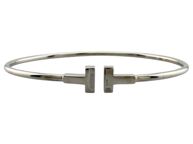 Autre Marque Brazalete Tiffany T de plata