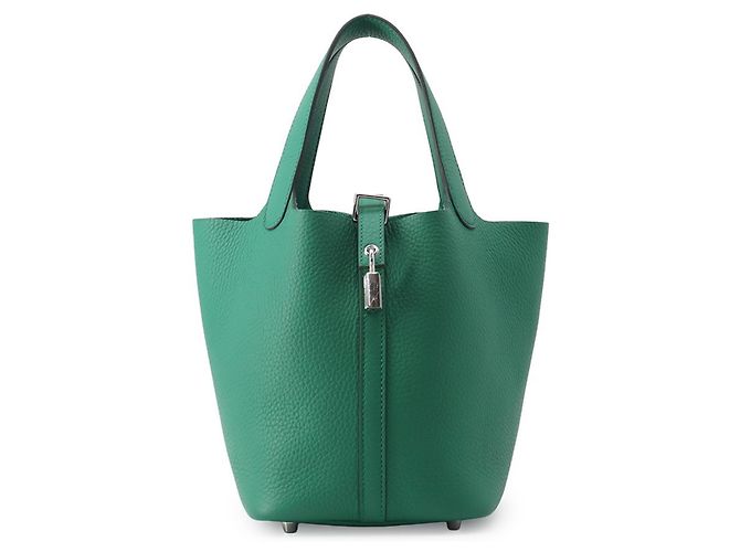 Hermès Borsa Hermes Picotin Lock PM Verde