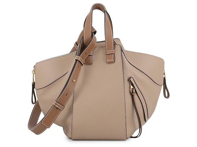 Borsa a mano Loewe Hammock Small Sabbia