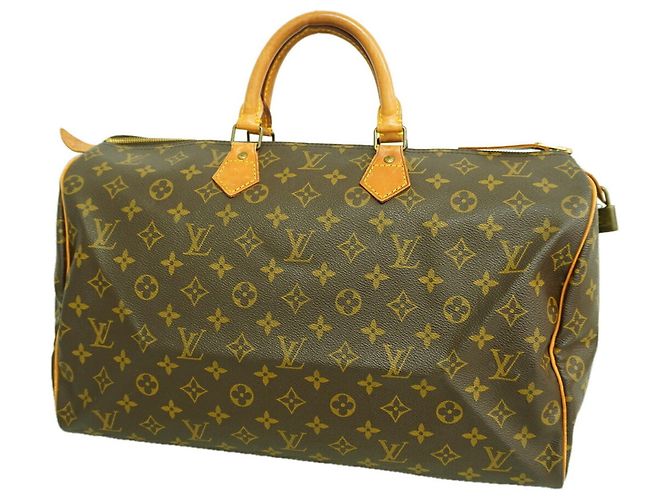 Bolsa Louis Vuitton Monogram Speedy 40 Marrom