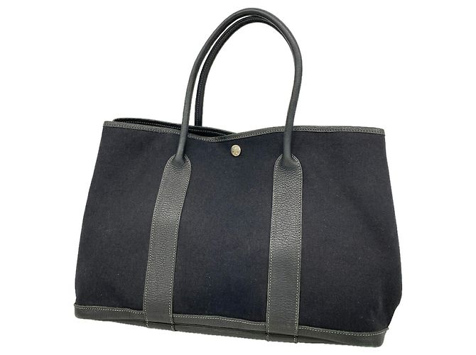 Hermès Borsa Tote Hermes Garden PM Nero