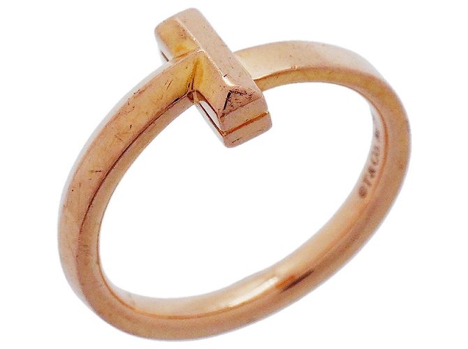 Autre Marque Anillo Tiffany & Co. T One en oro rosa de 18K