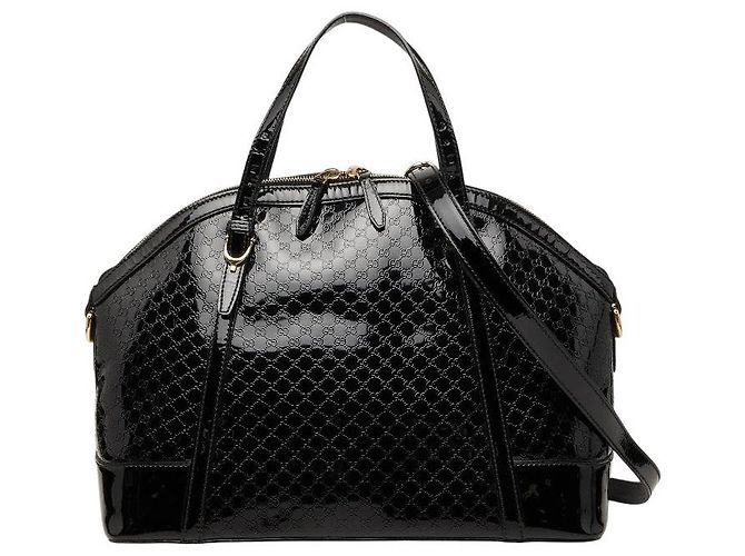 Gucci Micro Guccissima Handtasche Schwarz