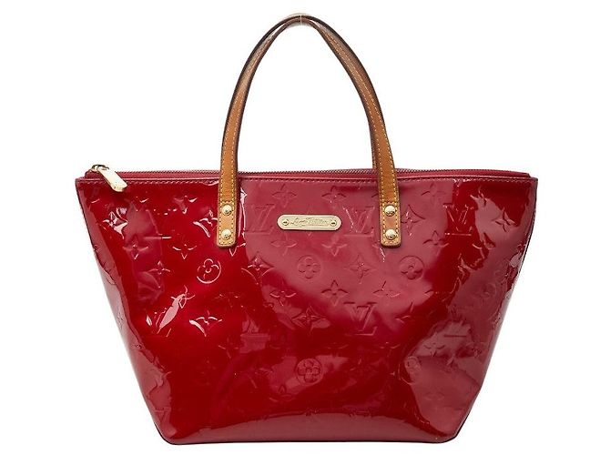 Louis Vuitton Monogram Vernis Bellevue PM Handtasche Rot