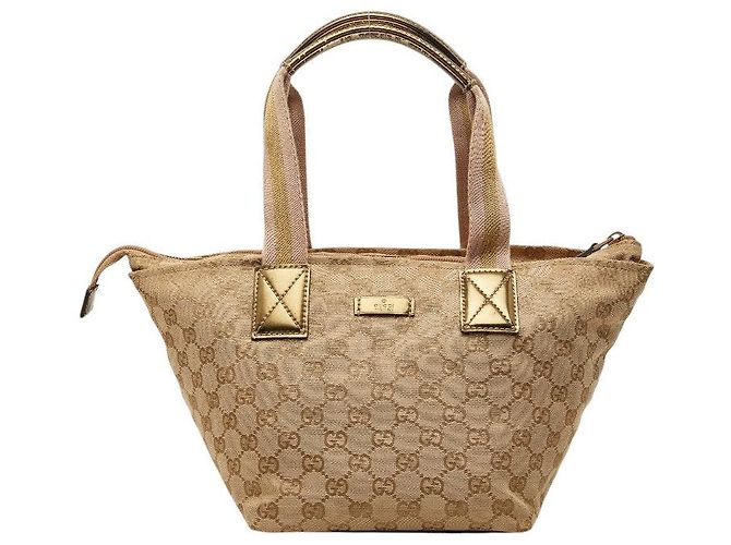 Borsa Gucci GG Canvas Marrone Beige