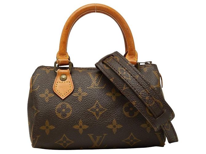 Bolsa Louis Vuitton Mini Speedy Monogram Marrom