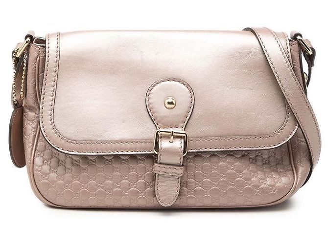 Borsa a tracolla Gucci Sukey Micro Guccissima Rosa