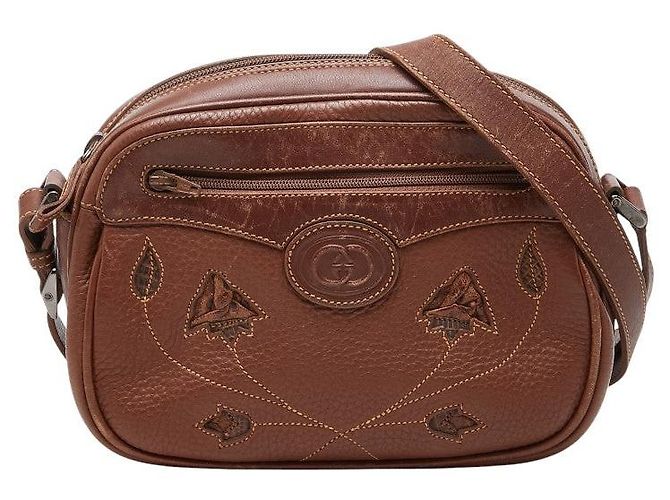 Borsa a Tracolla Gucci Marrone