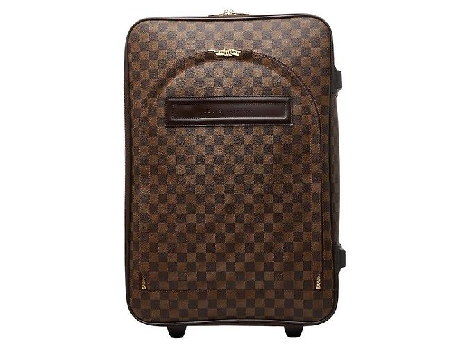 Mala Louis Vuitton Damier Pegase 55 Marrom