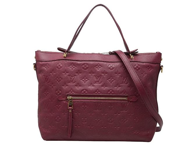 Louis Vuitton Monogram Empreinte Bastille MM Tote Braun