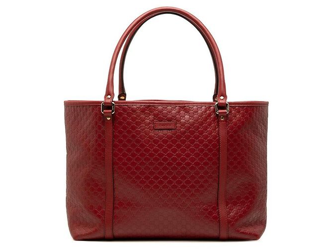 Gucci Micro Guccissima Tote Bag Rot