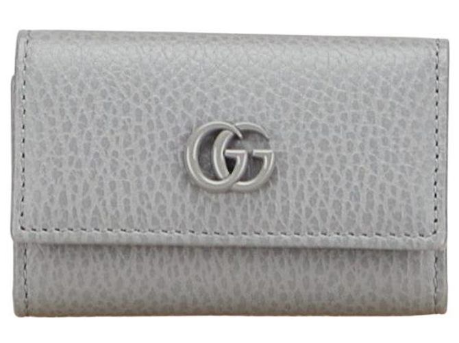 Gucci Petit Marmont Key Case Grigio