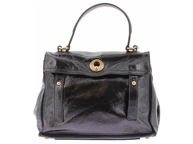 Autre Marque Bolso "Muse Two" de cuero negro