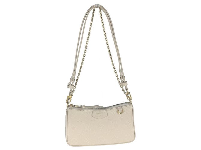Sac à épaule Louis Vuitton Cream Monogram Empreinte Écru