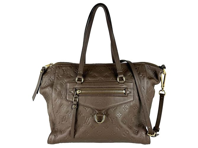 mala Louis Vuitton Monogram Empreinte Lumineuse PM Marrom