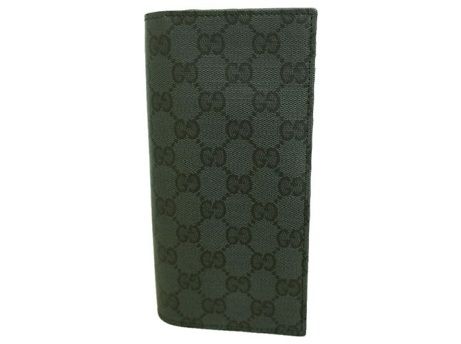 Gucci GG Supreme Long Wallet Black
