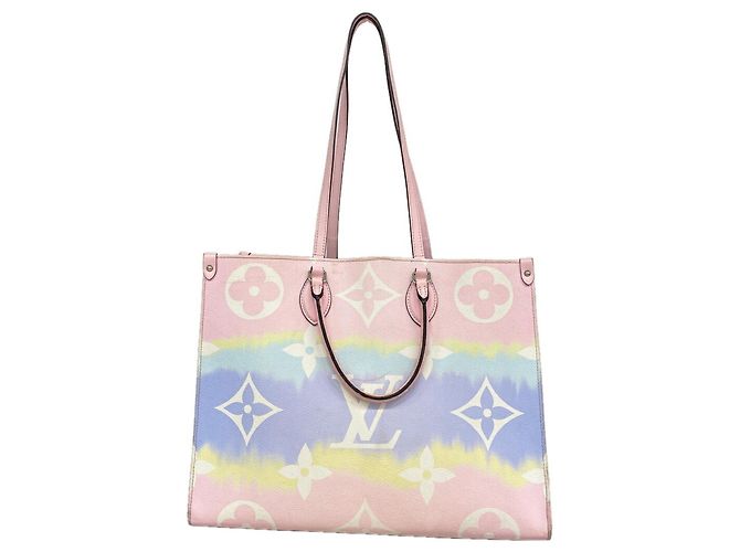 Onthego Saco Tote Louis Vuitton Monogram Giant LV Escale Multicor