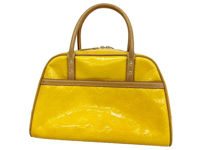 Borsa Louis Vuitton Vernis Tompkins Square Giallo