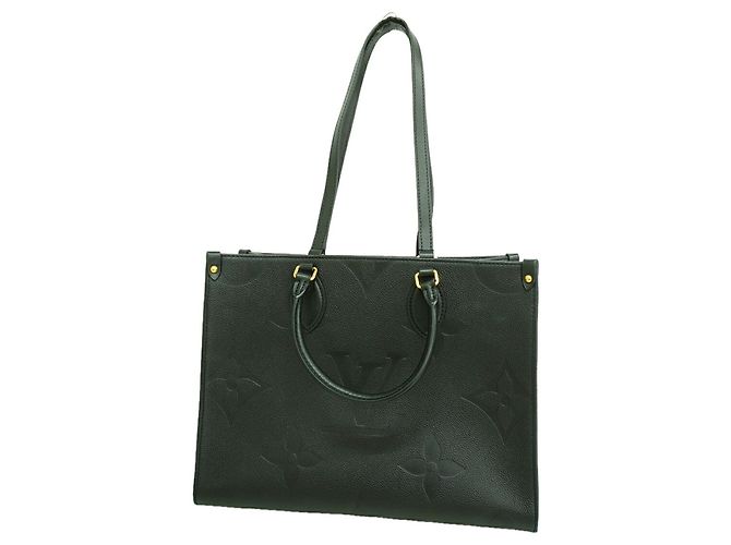 Louis Vuitton Monogram Empreinte OnTheGo MM Tote Bag Schwarz