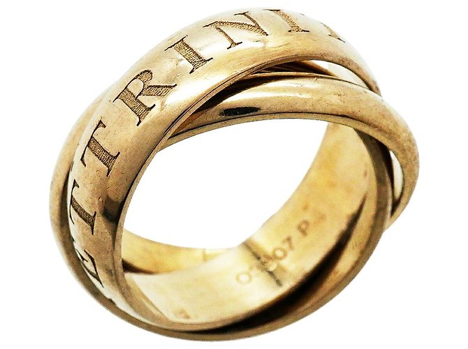 Anillo Cartier Trinity en oro blanco de 18K