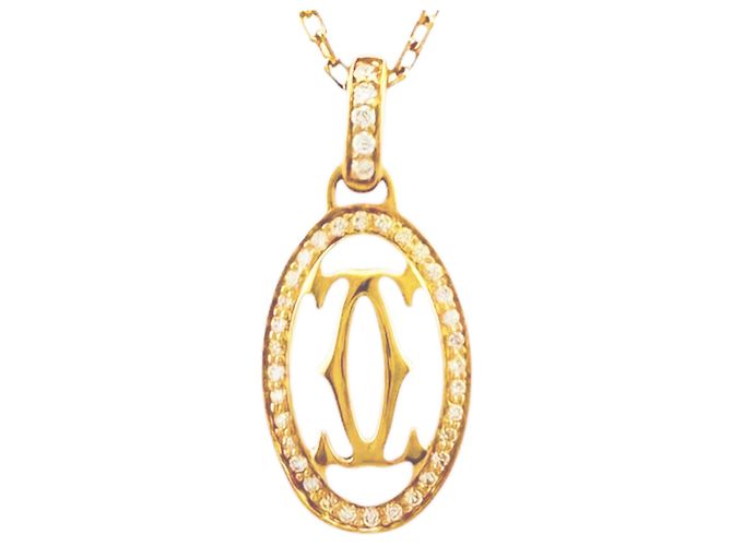 Collana Cartier Double C D'oro