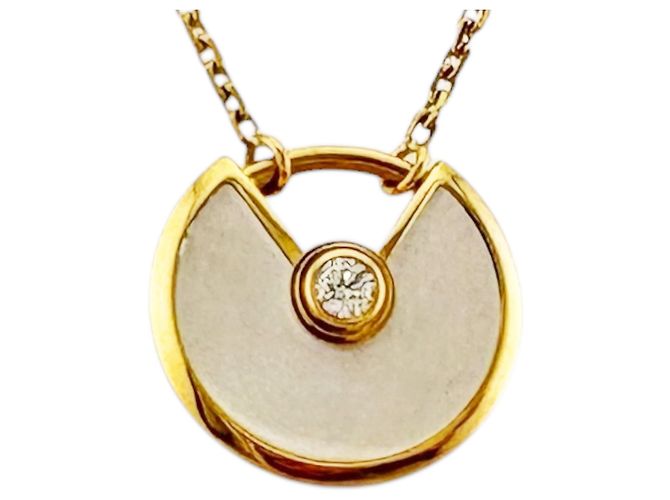 Cartier Amulet Halskette Golden