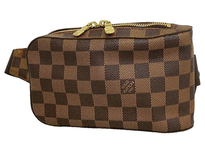 Borsa a tracolla Louis Vuitton Damier Geronimos Damier ebene