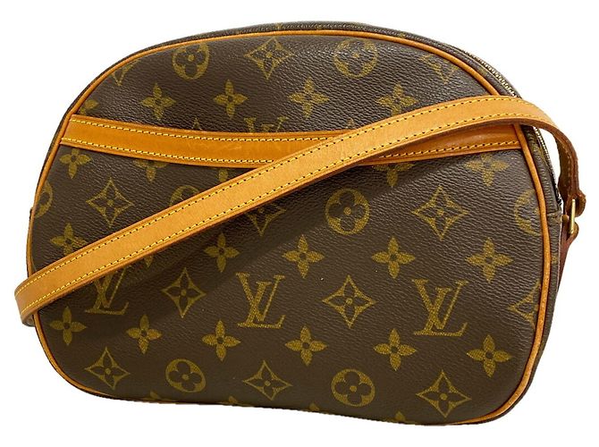 Borsa a tracolla Louis Vuitton Monogram Blois Marrone