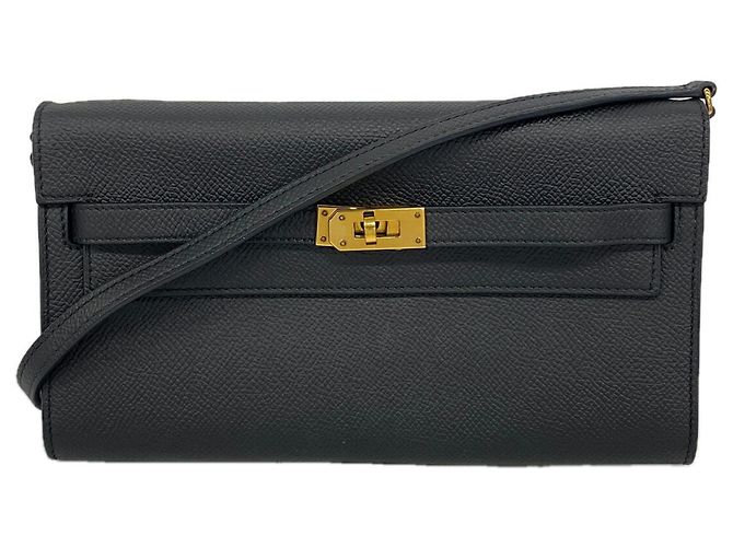 Hermès Hermes Kelly Wallet To Go Noir