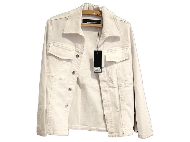 Barbara Bui white denim jacket