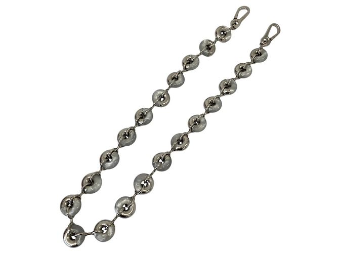 Tracolla a catena Donut LOEWE Argento