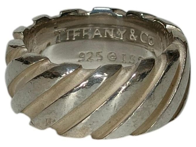Autre Marque Anello Twist Band 1995 Tiffany & Co. Argento