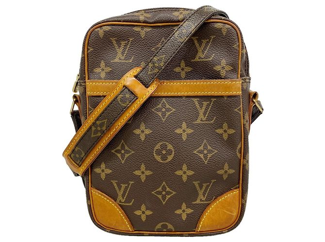 Sac à épaule Louis Vuitton Monogram Danube Marron
